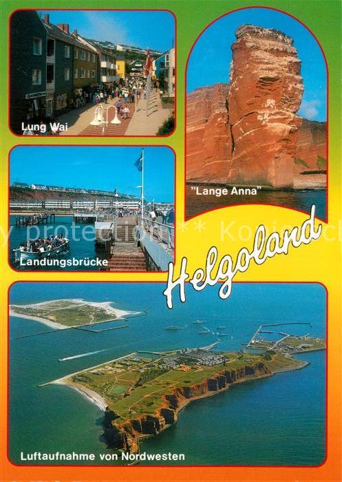 Helgoland Lung Wai Lange Anna Fliegeraufnahme Lan