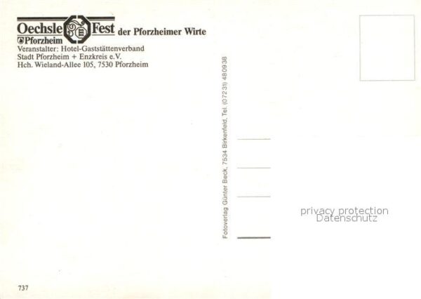 Pforzheim Oechsle Fest – Bild 2