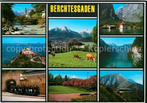Berchtesgaden Ramsau Kehlsteinhaus Salzbergwerk Kurpa