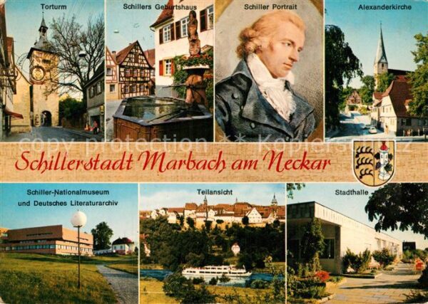 Marbach Neckar Schiller Stadthalle Deutsches Literatur