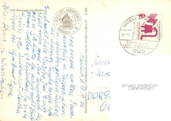 Marbach Neckar Schiller Stadthalle Deutsches Literatur – Bild 2
