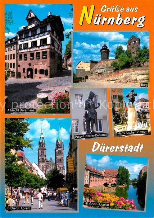 Nuernberg Albrecht-Dürerhaus Heilig-Geist-Hospita
