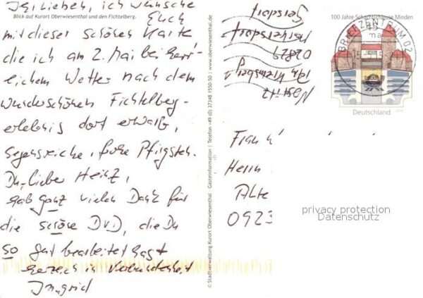 Oberwiesenthal Erzgebirge Fichtelberg – Bild 2
