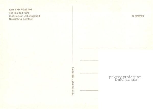 Bad Fuessing Kurklinikum Johannesbad – Bild 2