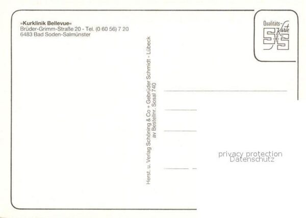 Bad Soden-Salmuenster Kurklinik Bellevue – Bild 2