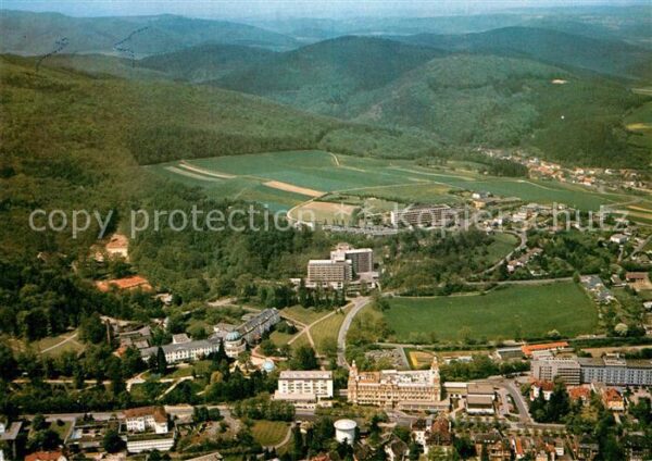 Bad Wildungen Kurviertel Fliegeraufnahme