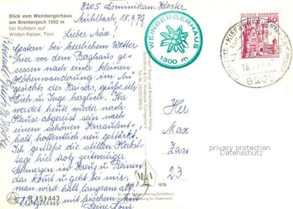 Kufstein Tirol Weinbergerhaus Brentenjoch – Bild 2