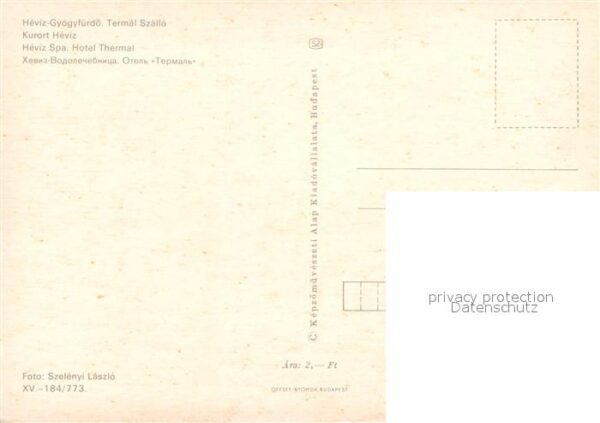 Heviz Hotel Thermal – Bild 2