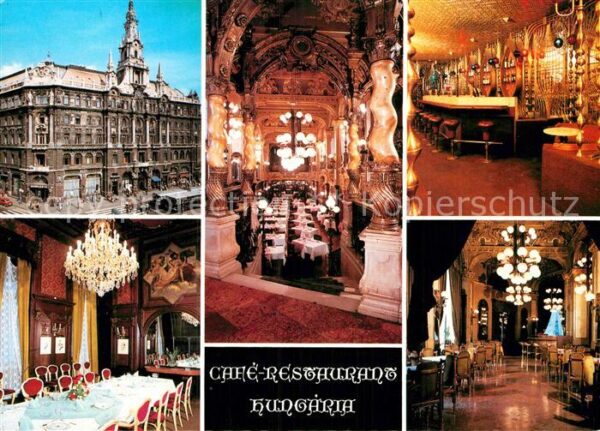 Budapest Cafe-Restaurant Hungaria