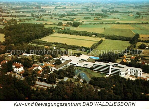 Bad Waldliesborn Kur- und Bewegungszentrum Fliegeraufnah