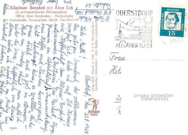 Sonthofen Oberallgaeu Allgäuer Berghof Alpe Eck – Bild 2
