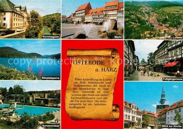 Osterode Harz Kornmagazin Markt Schwimmbad Sösetalspe