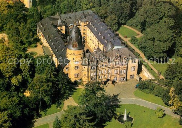 Detmold Fürstliches Residenzschloss Fliegeraufn