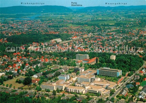 Bad Oeynhausen Fliegeraufnahme Herzzentrum Diabetiskli