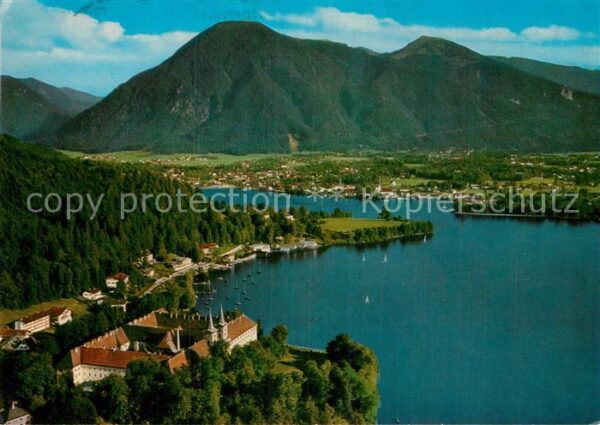 Tegernsee Schloss Wallberg Fliegeraufnahme