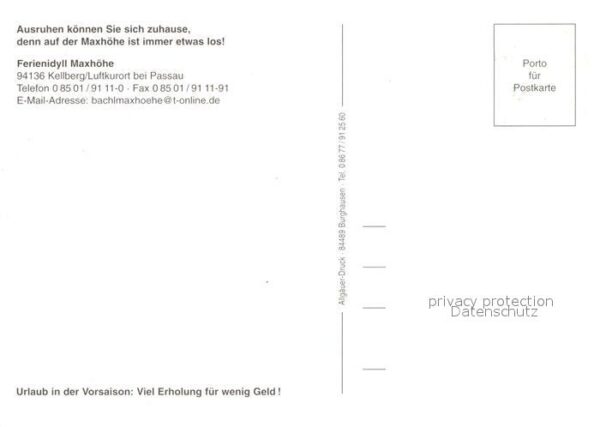 Kellberg Ferienidyll Maxhöhe – Bild 2