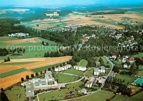 Bad Steben Kurklinik Franken Fliegeraufnahme