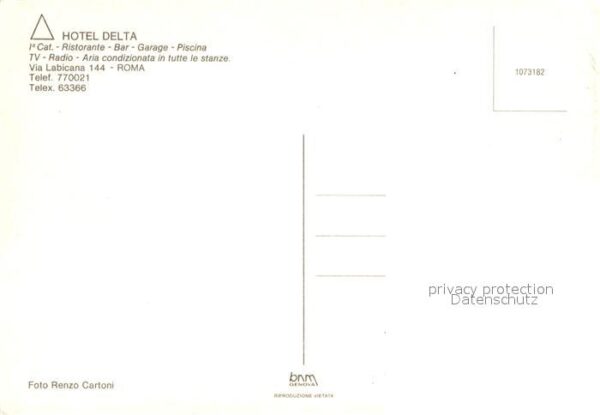Roma Rom Hotel Delta – Bild 2