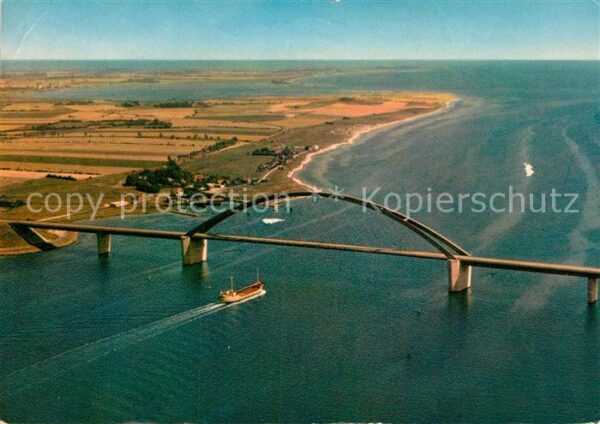 Fehmarn Fehmarnsund-Brücke Fliegeraufnahme