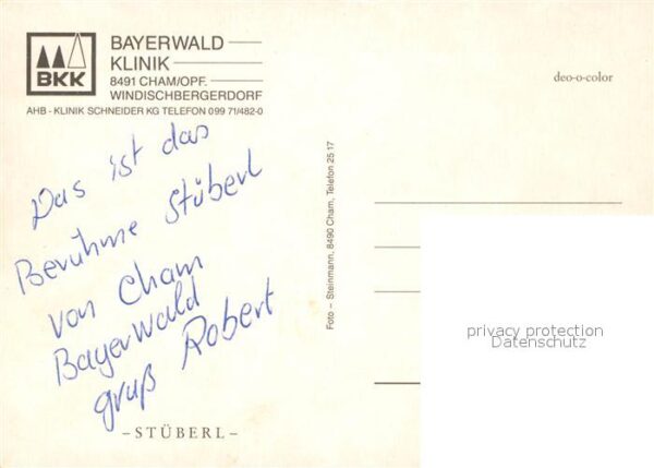 Cham Oberpfalz Bayerwald-Klinik – Bild 2