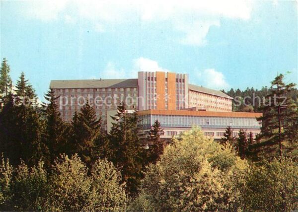 Oberhof Thueringen Erholungsheim Fritz Weineck