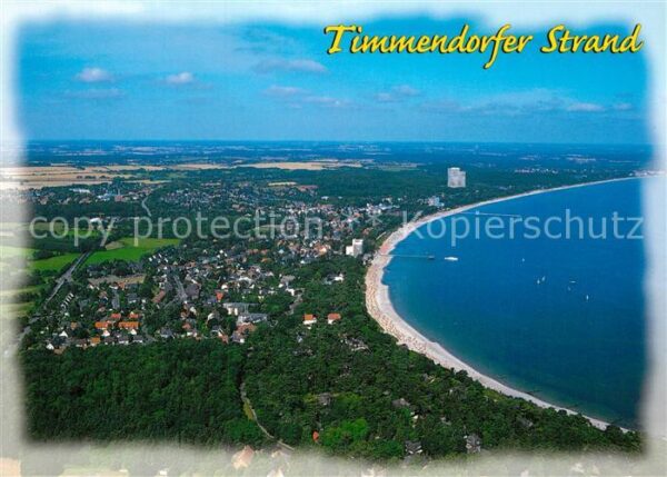 Timmendorfer Strand Fliegeraufnahme