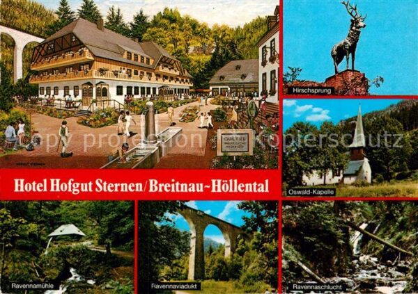 Hoellental Schwarzwald Hotel Hofgut Sternen Oswald-Kapelle Rav