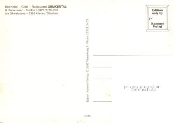 Altenau Harz Restaurant Gemkental – Bild 2