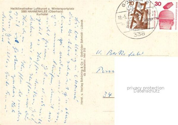 Hahnenklee-Bockswiese Harz Kurhotel – Bild 2