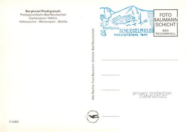 Bad Reichenhall Berghotel Predigtstuhl – Bild 2