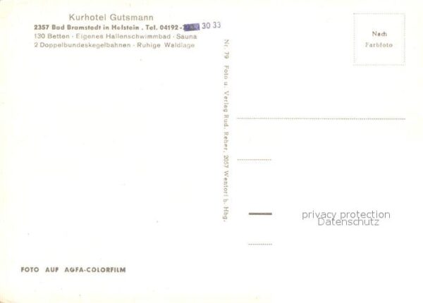 Bad Bramstedt Kurhotel Gutsmann – Bild 2