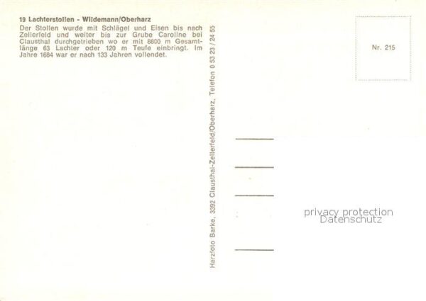 Wildemann Lachterstollen – Bild 2