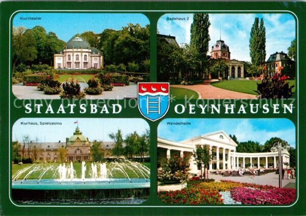 Bad Oeynhausen Kurtheater Spielcasino Badehaus Wandelh