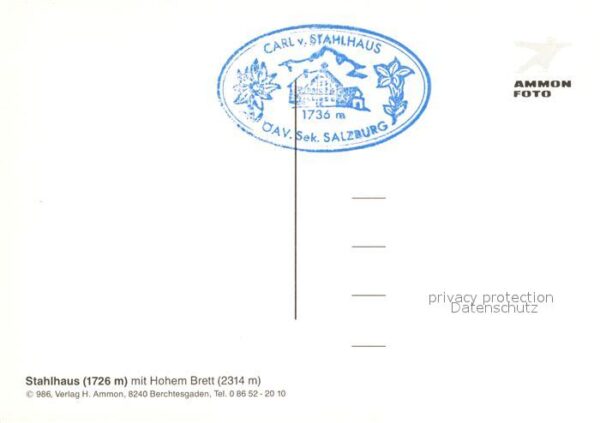 Golling Salzach Carl-von-Stahl-Haus Hohes Brett – Bild 2