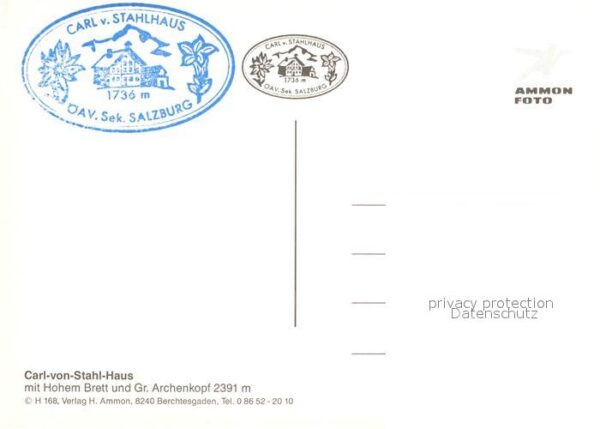 Golling Salzach Carl-von-Stahl-Haus Hohes Brett Grosser – Bild 2