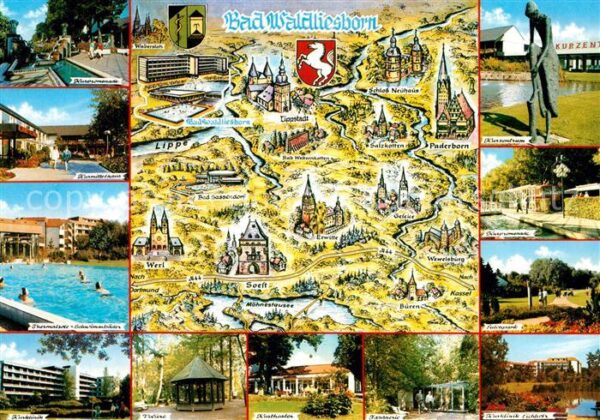 Bad Waldliesborn Kurmittelhaus Thermalsole-Schwimmbad Ku