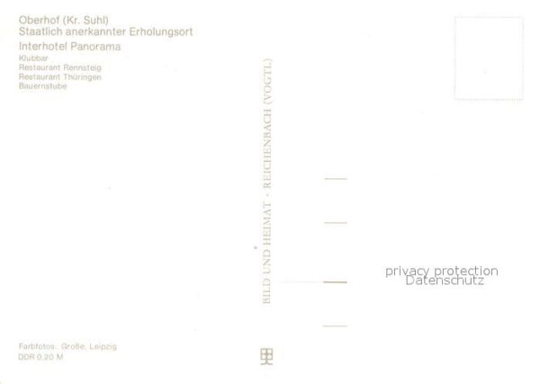 Oberhof Thueringen Interhotel Panorama – Bild 2