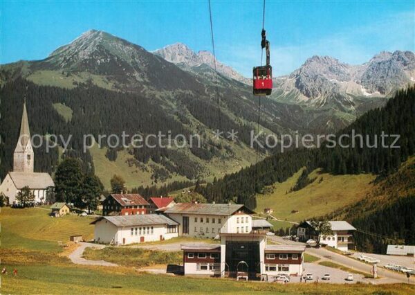 Mittelberg Kleinwalsertal Walmendingerhorn-Seilbahn