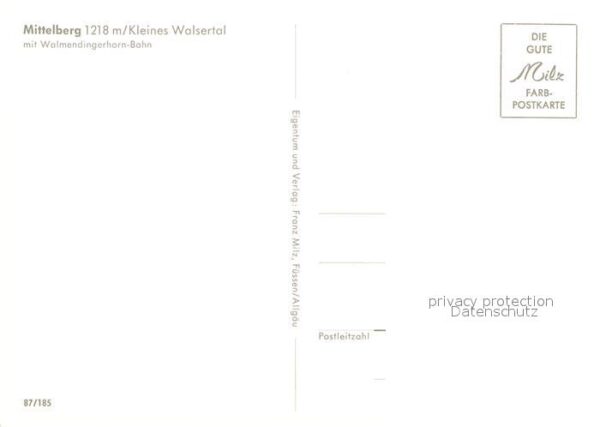 Mittelberg Kleinwalsertal Walmendingerhorn-Seilbahn – Bild 2