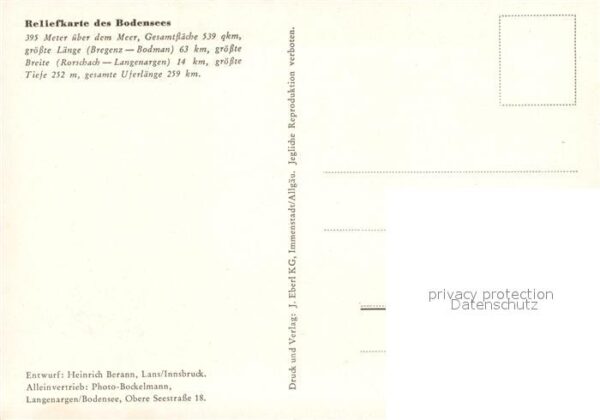 Bodensee Panoramakarte – Bild 2