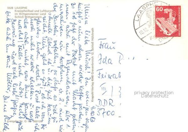 Bad Laasphe Schloss Wittgenstein Fliegeraufnahme – Bild 2