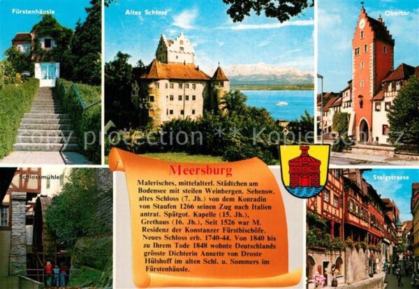 Meersburg Bodensee Fürstenhäusle Altes Schloss Steigstrass
