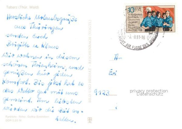 Tabarz Erholungsheim Theo Neubauer – Bild 2