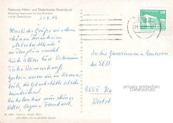Ravensbrueck Nationale Mahn- und Gedenkstätte – Bild 2