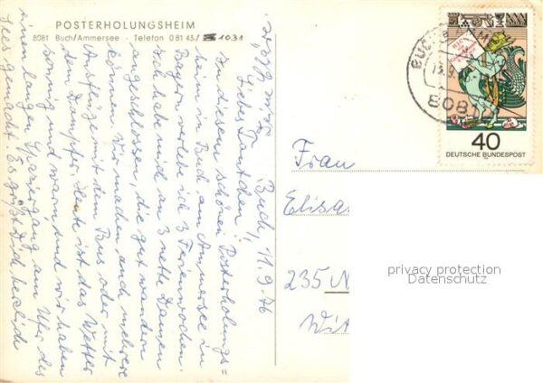 Buch Ammersee Posterholungsheim – Bild 2