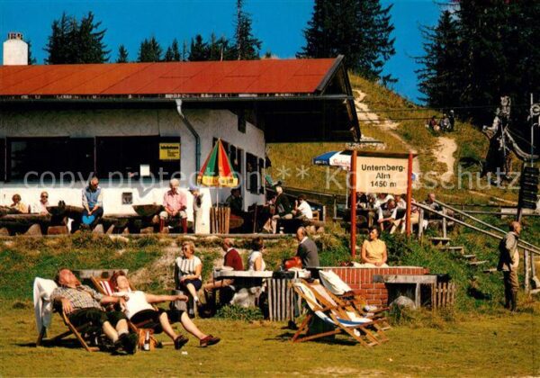 Ruhpolding Gipfelgaststätte Unternberg-Alm