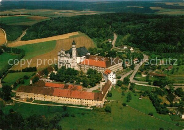 Neresheim Fliegeraufnahme Abtei