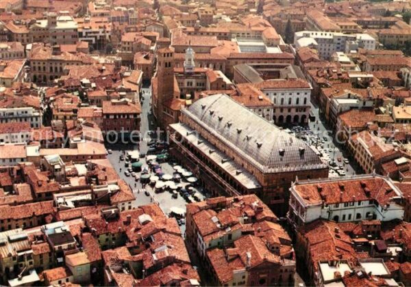 Padova Fliegeraufnahme Palazzo della Ragione