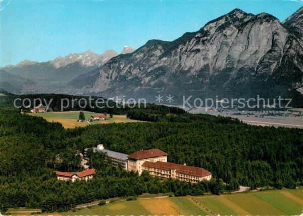 Natters Tirol Fliegeraufnahme Landeskrankenhaus