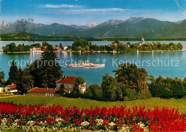 Chiemsee mit Fraueninsel